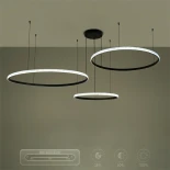 kelvo® DIAMOND KLV-101-0245 Κρεμαστό Φωτιστικό Οροφής LED 150W 15000lm 180° AC 220-240V IP20 Ρυθμιζόμενο Λευκό CCT με Χειριστήριο από 2700K έως 6000K Dimmable - Lumileds SMD Chip - Μαύρο Ματ - Μ170 x Π170 x Υ60cm - 3 Χρόνια Εγγύηση