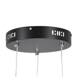 kelvo® DIAMOND KLV-101-0245 Κρεμαστό Φωτιστικό Οροφής LED 150W 15000lm 180° AC 220-240V IP20 Ρυθμιζόμενο Λευκό CCT με Χειριστήριο από 2700K έως 6000K Dimmable - Lumileds SMD Chip - Μαύρο Ματ - Μ170 x Π170 x Υ60cm - 3 Χρόνια Εγγύηση