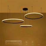 kelvo® DIAMOND KLV-101-0245 Κρεμαστό Φωτιστικό Οροφής LED 150W 15000lm 180° AC 220-240V IP20 Ρυθμιζόμενο Λευκό CCT με Χειριστήριο από 2700K έως 6000K Dimmable - Lumileds SMD Chip - Μαύρο Ματ - Μ170 x Π170 x Υ60cm - 3 Χρόνια Εγγύηση