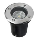 kelvo® KERIA KLV-101-0275 Χωνευτό Φωτιστικό Σποτ Δαπέδου για Λάμπα MR16 με Ντουί GU10 AC 220-240V Αδιάβροχο IP68 IK09 - Ανοξείδωτο Ατσάλι SS316 - Μ11 x Π11 x Υ11.5cm / Q10.4cm