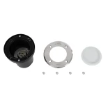 kelvo® KERIA KLV-101-0275 Χωνευτό Φωτιστικό Σποτ Δαπέδου για Λάμπα MR16 με Ντουί GU10 AC 220-240V Αδιάβροχο IP68 IK09 - Ανοξείδωτο Ατσάλι SS316 - Μ11 x Π11 x Υ11.5cm / Q10.4cm