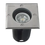 kelvo® KERIA KLV-101-0276 Χωνευτό Φωτιστικό Σποτ Δαπέδου για Λάμπα MR16 με Ντουί GU10 AC 220-240V Αδιάβροχο IP68 IK09 - Ανοξείδωτο Ατσάλι SS316 - Μ11 x Π11 x Υ11.5cm / Q10.4cm