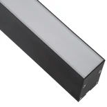 kelvo® ORION KLV-101-0362 Κρεμαστό Γραμμικό Φωτιστικό Οροφής LED 72W 7200lm 120° AC 220-240V IP20 Ρυθμιζόμενο Λευκό CCT με Χειριστήριο από 2700K έως 6000K Dimmable - Lumileds SMD Chip - Μαύρο Ματ - Μ120 x Π5 x Υ7.5cm - 3 Χρόνια Εγγύηση