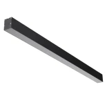 kelvo® ORION KLV-101-0362-V2 Γραμμικό Φωτιστικό Οροφής LED 72W 7200lm 120° AC 220-240V IP20 Ρυθμιζόμενο Λευκό CCT με Χειριστήριο από 2700K έως 6000K Dimmable - Lumileds SMD Chip - Μαύρο Ματ - Μ120 x Π5 x Υ7.5cm - 3 Χρόνια Εγγύηση