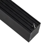 kelvo® ORION KLV-101-0362-V2 Γραμμικό Φωτιστικό Οροφής LED 72W 7200lm 120° AC 220-240V IP20 Ρυθμιζόμενο Λευκό CCT με Χειριστήριο από 2700K έως 6000K Dimmable - Lumileds SMD Chip - Μαύρο Ματ - Μ120 x Π5 x Υ7.5cm - 3 Χρόνια Εγγύηση