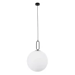 kelvo® BELLISSIMO KLV-101-0375 Κρεμαστό Φωτιστικό Οροφής για Λάμπα με Ντουί E27 AC 220-240V IP20 - Μαύρο Ματ & Λευκό - Μ40 x Π40 x Υ62cm