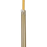 GLOBOSTAR® AMARIS 00977 Μοντέρνο Κρεμαστό Φωτιστικό Οροφής με Ντουί 3 x E27 AC 220-240V IP20 - Χρυσό & Μελί - Μ75 x Π30 x Υ30cm