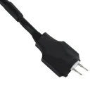 GloboStar® 226032 Connector AC/DC 230 Volt έως 50 μέτρα για OVALE 120° Degree Neon Flex LED DC 230V 2 Pin