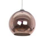 GLOBOSTAR® JUPITER 999-0146 Μοντέρνο Κρεμαστό Φωτιστικό Οροφής με Ντουί 1 x E27 AC 220-240V IP20 - Πολύχρωμο - Μ25 x Π25 x Υ26cm