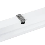 GLOBOSTAR® TUBO 60787 Γραμμικό Επεκτεινόμενο Φωτιστικό T5 60cm LED 9W 900lm 180° AC 220-240V IP20 Ψυχρό Λευκό 6000K - Lumileds SMD Chip - Λευκό Γαλακτερό - Μ60 x Π2.2 x Υ3.5cm - 3 Χρόνια Εγγύση