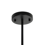 GLOBOSTAR® JOLIET 999-0043 Μοντέρνο Φωτιστικό Οροφής με Ντουί 2 x G9 AC 220-240V IP20 - Μαύρο & Χρυσό - Μ93 x Π20 x Υ106cm