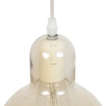 GLOBOSTAR® LUCREZIA 999-0143 Μοντέρνο Κρεμαστό Φωτιστικό Οροφής με Ντουί 1 x E27 AC 220-240V IP20 - Μελί - Μ18 x Π18 x Υ24cm