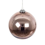 GLOBOSTAR® JUPITER 999-0146 Μοντέρνο Κρεμαστό Φωτιστικό Οροφής με Ντουί 1 x E27 AC 220-240V IP20 - Πολύχρωμο - Μ25 x Π25 x Υ26cm