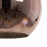 GLOBOSTAR® JUPITER 999-0146 Μοντέρνο Κρεμαστό Φωτιστικό Οροφής με Ντουί 1 x E27 AC 220-240V IP20 - Πολύχρωμο - Μ25 x Π25 x Υ26cm