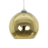 GLOBOSTAR® SATURN 999-0147 Μοντέρνο Κρεμαστό Φωτιστικό Οροφής με Ντουί 1 x E27 AC 220-240V IP20 - Πολύχρωμο - Μ25 x Π25 x Υ22cm