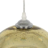 GLOBOSTAR® SATURN 999-0147 Μοντέρνο Κρεμαστό Φωτιστικό Οροφής με Ντουί 1 x E27 AC 220-240V IP20 - Πολύχρωμο - Μ25 x Π25 x Υ22cm