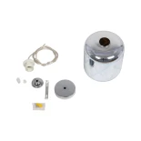 GLOBOSTAR® NEPTUNE 999-0149 Μοντέρνο Κρεμαστό Φωτιστικό Οροφής με Ντουί 1 x E27 AC 220-240V IP20 - Πολύχρωμο - Μ18 x Π18 x Υ25cm