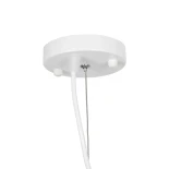 GLOBOSTAR® CUBE 999-0217 Μοντέρνο Κρεμαστό Φωτιστικό Οροφής με Ντουί 1 x E27 AC 220-240V IP20 - Λευκό - Μ70 x Π70 x Y87cm