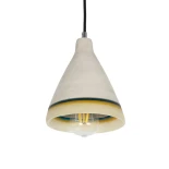 GLOBOSTAR® BEVIN 999-0219 Μοντέρνο Κρεμαστό Φωτιστικό Οροφής με Ντουί 1 x E27 AC 220-240V IP20 - Πολύχρωμο - Μ17 x Π17 x Υ21,5cm