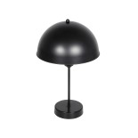 GLOBOSTAR® GAZETA 203-0296 Μοντέρνο Επιτραπέζιο Φωτιστικό Πορτατίφ με Ντουί 1 x E27 AC 220-240V IP20 - Μαύρο - Μ25 x Π25 x Υ39cm