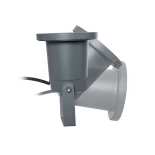 kelvo® GARDELINI KLV-101-0002-V2 Φωτιστικό Σποτ Τοίχου με Βάση για Λάμπα MR16 με Ντουί GU10 AC 220-240V Αδιάβροχο IP65 - Γκρι Ανθρακί Ματ - Μ10 x Π10 x Υ30cm