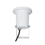 kelvo® GARDELINI KLV-101-0003-V2 Φωτιστικό Σποτ Τοίχου με Βάση για Λάμπα MR16 με Ντουί GU10 AC 220-240V Αδιάβροχο IP65 -  Λευκό Ματ - Μ10 x Π10 x Υ30cm