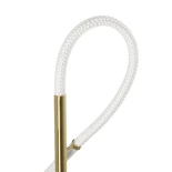 kelvo® GLOW KLV-101-0148-V2 Φωτιστικό Τοίχου / Απλίκα LED 18W 1800lm 360° AC 220-240V IP20 Ρυθμιζόμενο Λευκό CCT με On/Off 2700K/4500K/6000K - Lumileds SMD Chip - Χρυσό Πλατίνα - Μ65 x Π30 x Υ30cm - 3 Χρόνια Εγγύηση