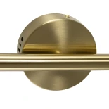 kelvo® GLOW KLV-101-0168-V2 Φωτιστικό Οροφής LED 24W 2400lm 360° AC 220-240V IP20 Ρυθμιζόμενο Λευκό CCT με On/Off 2700K/4500K/6000K - Lumileds SMD Chip - Χρυσό Πλατίνα - Μ30 x Π15 x Υ70cm - 3 Χρόνια Εγγύηση