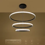 kelvo® DIAMOND KLV-101-0139-V2 Κρεμαστό Φωτιστικό Οροφής LED 120W 12000lm 180° AC 220-240V IP20 Ρυθμιζόμενο Λευκό CCT με Χειριστήριο από 2700K έως 6000K Dimmable - Lumileds SMD Chip - Μαύρο Ματ - Μ80 x Π80 x Υ80cm - 3 Χρόνια Εγγύηση