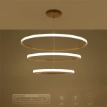 kelvo® DIAMOND KLV-101-0242-V2 Κρεμαστό Φωτιστικό Οροφής LED 150W 15000lm 180° AC 220-240V IP20 Ρυθμιζόμενο Λευκό CCT με Χειριστήριο από 2700K έως 6000K Dimmable - Lumileds SMD Chip - Χρυσό Πλατίνα - Μ100 x Π100 x Υ100cm - 3 Χρόνια Εγγύηση