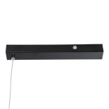 kelvo® LINARIA KLV-101-0255 Κρεμαστό Φωτιστικό Οροφής LED 36W 3600lm 180° AC 220-240V IP20 Ρυθμιζόμενο Λευκό CCT με Χειριστήριο από 2700K έως 6000K Dimmable - Lumileds SMD Chip - Μαύρο Ματ - Μ120 x Π2 x Υ10cm - 3 Χρόνια Εγγύηση