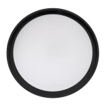 kelvo® BARCHETTA KLV-101-0265 Κρεμαστό Φωτιστικό Οροφής LED 72W 7200lm 120° AC 220-240V IP20 Ρυθμιζόμενο Λευκό CCT με Χειριστήριο από 2700K έως 6000K Dimmable - Lumileds SMD Chip - Μαύρο Ματ - Μ48 x Π48 x Υ8.2cm - 3 Χρόνια Εγγύηση