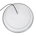 kelvo® BARCHETTA KLV-101-0265-V2 Φωτιστικό Οροφής LED 72W 7200lm 120° AC 220-240V IP20 Ρυθμιζόμενο Λευκό CCT με Χειριστήριο από 2700K έως 6000K Dimmable - Lumileds SMD Chip - Μαύρο Ματ - Μ48 x Π48 x Υ8.2cm - 3 Χρόνια Εγγύηση