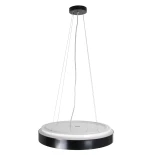 kelvo® BARCHETTA KLV-101-0266 Κρεμαστό Φωτιστικό Οροφής LED 72W 7200lm 120° AC 220-240V IP20 Ρυθμιζόμενο Λευκό CCT με Χειριστήριο από 2700K έως 6000K Dimmable - Lumileds SMD Chip - Μαύρο & Σαμπανιζέ Χρυσό Ματ - Μ48 x Π48 x Υ8.2cm - 3 Χρόνια Εγγύηση