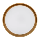 kelvo® BARCHETTA KLV-101-0266 Κρεμαστό Φωτιστικό Οροφής LED 72W 7200lm 120° AC 220-240V IP20 Ρυθμιζόμενο Λευκό CCT με Χειριστήριο από 2700K έως 6000K Dimmable - Lumileds SMD Chip - Μαύρο & Σαμπανιζέ Χρυσό Ματ - Μ48 x Π48 x Υ8.2cm - 3 Χρόνια Εγγύηση