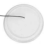 kelvo® BARCHETTA KLV-101-0267-V2 Φωτιστικό Οροφής LED 72W 7200lm 120° AC 220-240V IP20 Ρυθμιζόμενο Λευκό CCT με Χειριστήριο από 2700K έως 6000K Dimmable - Lumileds SMD Chip - Λευκό & Σαμπανιζέ Χρυσό Ματ - Μ48 x Π48 x Υ8.2cm - 3 Χρόνια Εγγύηση