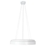 kelvo® BARCHETTA KLV-101-0267-V2 Φωτιστικό Οροφής LED 72W 7200lm 120° AC 220-240V IP20 Ρυθμιζόμενο Λευκό CCT με Χειριστήριο από 2700K έως 6000K Dimmable - Lumileds SMD Chip - Λευκό & Σαμπανιζέ Χρυσό Ματ - Μ48 x Π48 x Υ8.2cm - 3 Χρόνια Εγγύηση