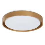 kelvo® BARCHETTA KLV-101-0268 Κρεμαστό Φωτιστικό Οροφής LED 72W 7200lm 120° AC 220-240V IP20 Ρυθμιζόμενο Λευκό CCT με Χειριστήριο από 2700K έως 6000K Dimmable - Lumileds SMD Chip - Σαμπανιζέ Χρυσό Ματ - Μ48 x Π48 x Υ8.2cm - 3 Χρόνια Εγγύηση