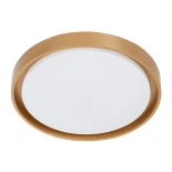 kelvo® BARCHETTA KLV-101-0268-V2 Φωτιστικό Οροφής LED 72W 7200lm 120° AC 220-240V IP20 Ρυθμιζόμενο Λευκό CCT με Χειριστήριο από 2700K έως 6000K Dimmable - Lumileds SMD Chip - Σαμπανιζέ Χρυσό Ματ - Μ48 x Π48 x Υ8.2cm - 3 Χρόνια Εγγύηση