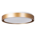 kelvo® BARCHETTA KLV-101-0268-V2 Φωτιστικό Οροφής LED 72W 7200lm 120° AC 220-240V IP20 Ρυθμιζόμενο Λευκό CCT με Χειριστήριο από 2700K έως 6000K Dimmable - Lumileds SMD Chip - Σαμπανιζέ Χρυσό Ματ - Μ48 x Π48 x Υ8.2cm - 3 Χρόνια Εγγύηση