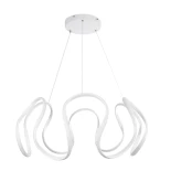 kelvo® TARANTULA KLV-101-0270 Κρεμαστό Φωτιστικό Οροφής LED 120W 12000lm 360° AC 220-240V IP20 Ρυθμιζόμενο Λευκό CCT με Χειριστήριο από 2700K έως 6000K Dimmable - Lumileds SMD Chip - Λευκό Ματ - Μ78 x Π78 x Υ31.5cm - 3 Χρόνια Εγγύηση