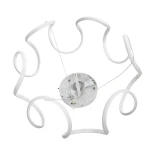 kelvo® TARANTULA KLV-101-0270 Κρεμαστό Φωτιστικό Οροφής LED 120W 12000lm 360° AC 220-240V IP20 Ρυθμιζόμενο Λευκό CCT με Χειριστήριο από 2700K έως 6000K Dimmable - Lumileds SMD Chip - Λευκό Ματ - Μ78 x Π78 x Υ31.5cm - 3 Χρόνια Εγγύηση