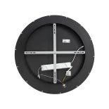 kelvo® SALEM KLV-101-0281 Φωτιστικό Οροφής LED 105W 10500lm 120° AC 220-240V IP20 Ρυθμιζόμενο Λευκό CCT με Χειριστήριο από 2700K έως 6000K Dimmable - Lumileds SMD Chip - Μαύρο Ματ - Μ60 x Π60 x Υ9.5cm - 3 Χρόνια Εγγύηση