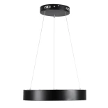 kelvo® SALEM KLV-101-0285 Κρεμαστό Φωτιστικό Οροφής LED 75W 7500lm 120° AC 220-240V IP20 Ρυθμιζόμενο Λευκό CCT με Χειριστήριο από 2700K έως 6000K Dimmable - Lumileds SMD Chip - Μαύρο Ματ - Μ45 x Π45 x Υ6cm - 3 Χρόνια Εγγύηση