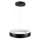 kelvo® SALEM KLV-101-0285 Κρεμαστό Φωτιστικό Οροφής LED 75W 7500lm 120° AC 220-240V IP20 Ρυθμιζόμενο Λευκό CCT με Χειριστήριο από 2700K έως 6000K Dimmable - Lumileds SMD Chip - Μαύρο Ματ - Μ45 x Π45 x Υ6cm - 3 Χρόνια Εγγύηση