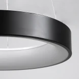 kelvo® SALEM KLV-101-0285 Κρεμαστό Φωτιστικό Οροφής LED 75W 7500lm 120° AC 220-240V IP20 Ρυθμιζόμενο Λευκό CCT με Χειριστήριο από 2700K έως 6000K Dimmable - Lumileds SMD Chip - Μαύρο Ματ - Μ45 x Π45 x Υ6cm - 3 Χρόνια Εγγύηση