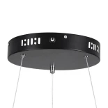 kelvo® SALEM KLV-101-0285 Κρεμαστό Φωτιστικό Οροφής LED 75W 7500lm 120° AC 220-240V IP20 Ρυθμιζόμενο Λευκό CCT με Χειριστήριο από 2700K έως 6000K Dimmable - Lumileds SMD Chip - Μαύρο Ματ - Μ45 x Π45 x Υ6cm - 3 Χρόνια Εγγύηση