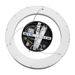 kelvo® SALEM KLV-101-0285 Κρεμαστό Φωτιστικό Οροφής LED 75W 7500lm 120° AC 220-240V IP20 Ρυθμιζόμενο Λευκό CCT με Χειριστήριο από 2700K έως 6000K Dimmable - Lumileds SMD Chip - Μαύρο Ματ - Μ45 x Π45 x Υ6cm - 3 Χρόνια Εγγύηση