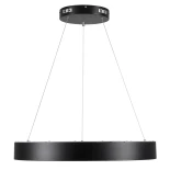 kelvo® SALEM KLV-101-0289 Κρεμαστό Φωτιστικό Οροφής LED 105W 10500lm 120° AC 220-240V IP20 Ρυθμιζόμενο Λευκό CCT με Χειριστήριο από 2700K έως 6000K Dimmable - Lumileds SMD Chip - Μαύρο Ματ - Μ60 x Π60 x Υ6cm - 3 Χρόνια Εγγύηση