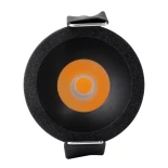 kelvo® DOT KLV-101-0299 Χωνευτό Φωτιστικό Downlight Σποτ LED 5W 625lm 38° AC 220-240V IP20 Θερμό Λευκό 2700K - Bridgelux COB Chip & TÜV SÜD Driver - Μαύρο Ματ - Μ4 x Π4 x Υ5.9cm / Q3.5cm - 5 Χρόνια Εγγύηση